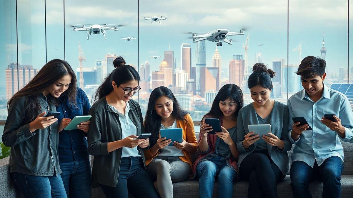 Impacto da tecnologia nas gerações