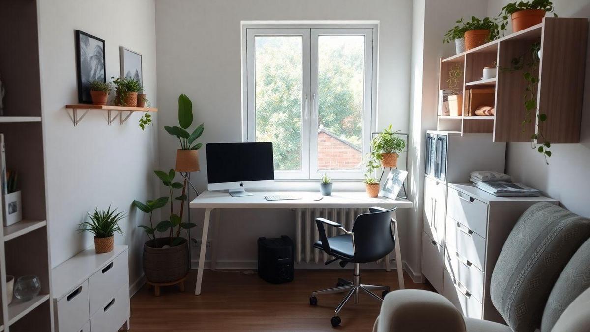 Organização do espaço de trabalho remoto Organização do espaço de trabalho remoto