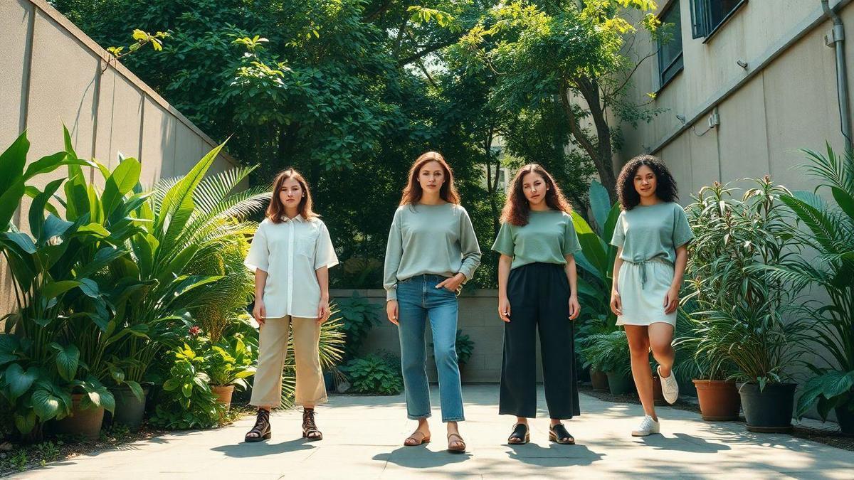 Inovações sustentáveis na vestuário