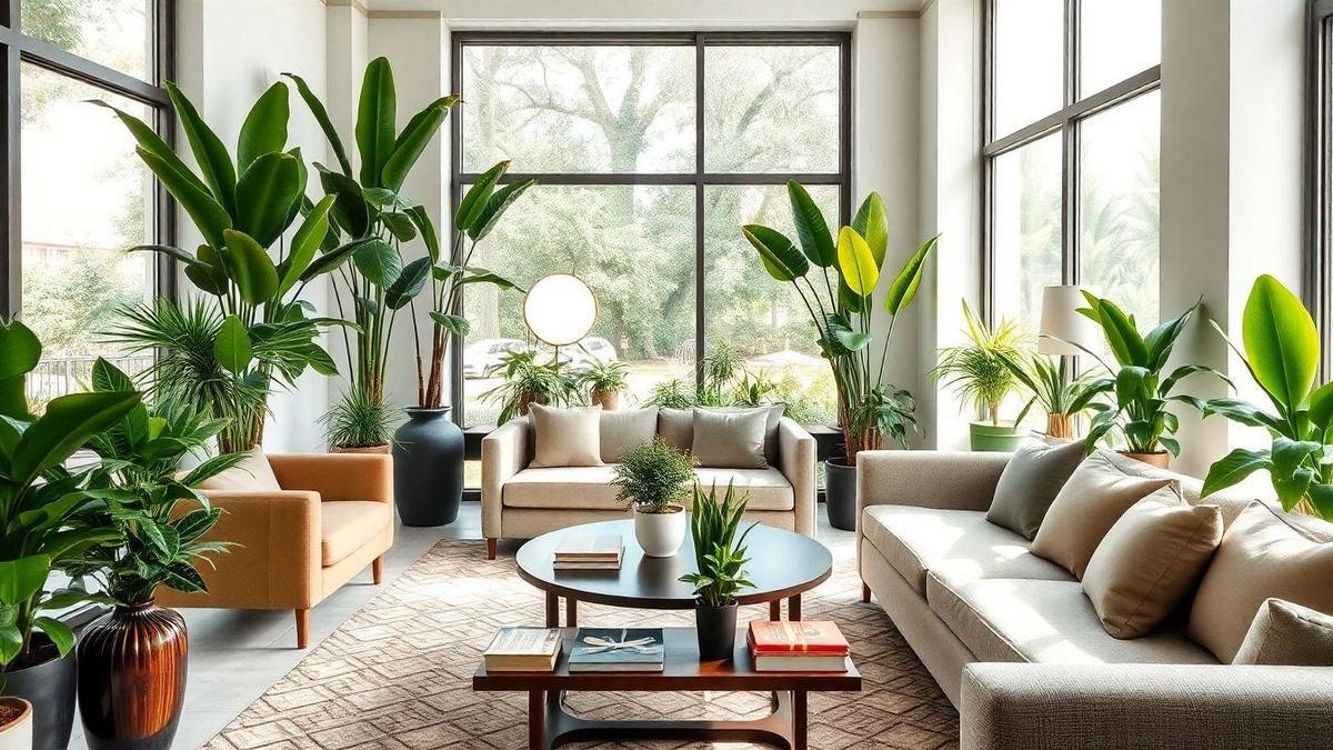 Interiores com Plantas Interiores com Plantas