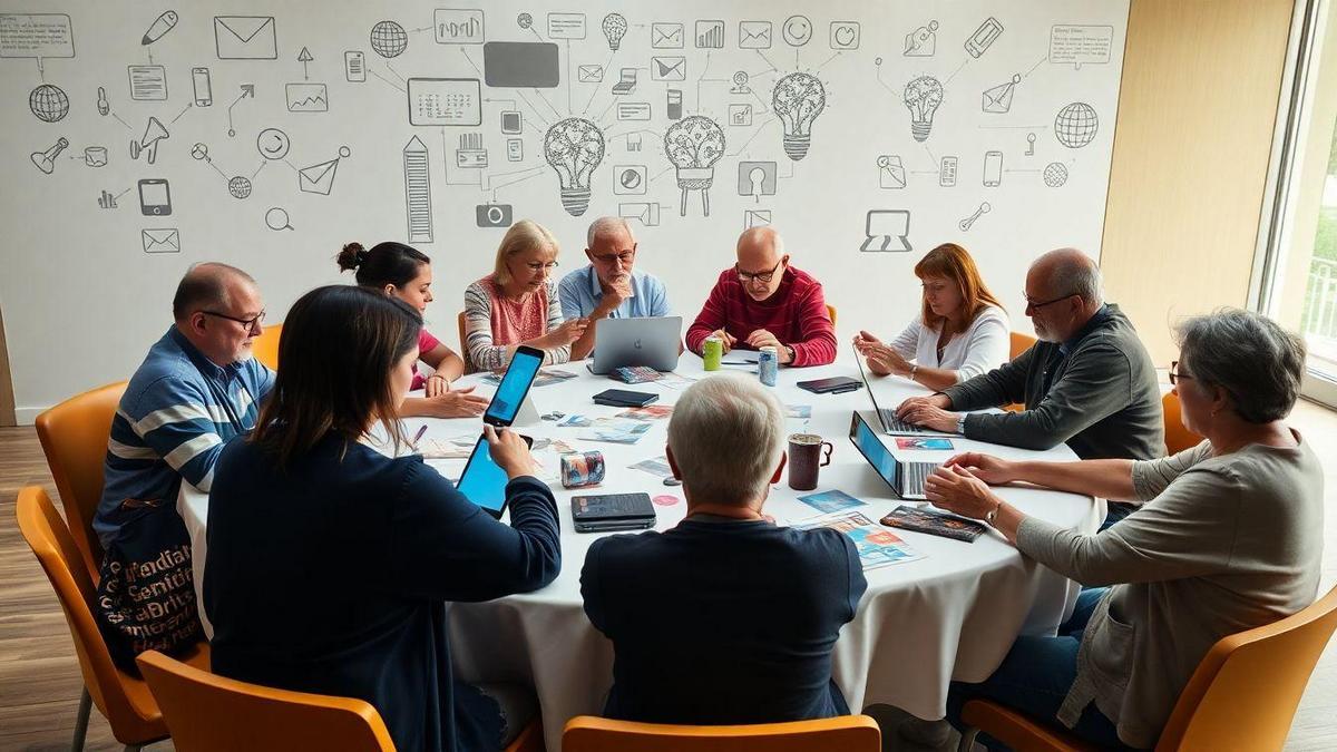 Interação entre Gerações na Comunicação Digital